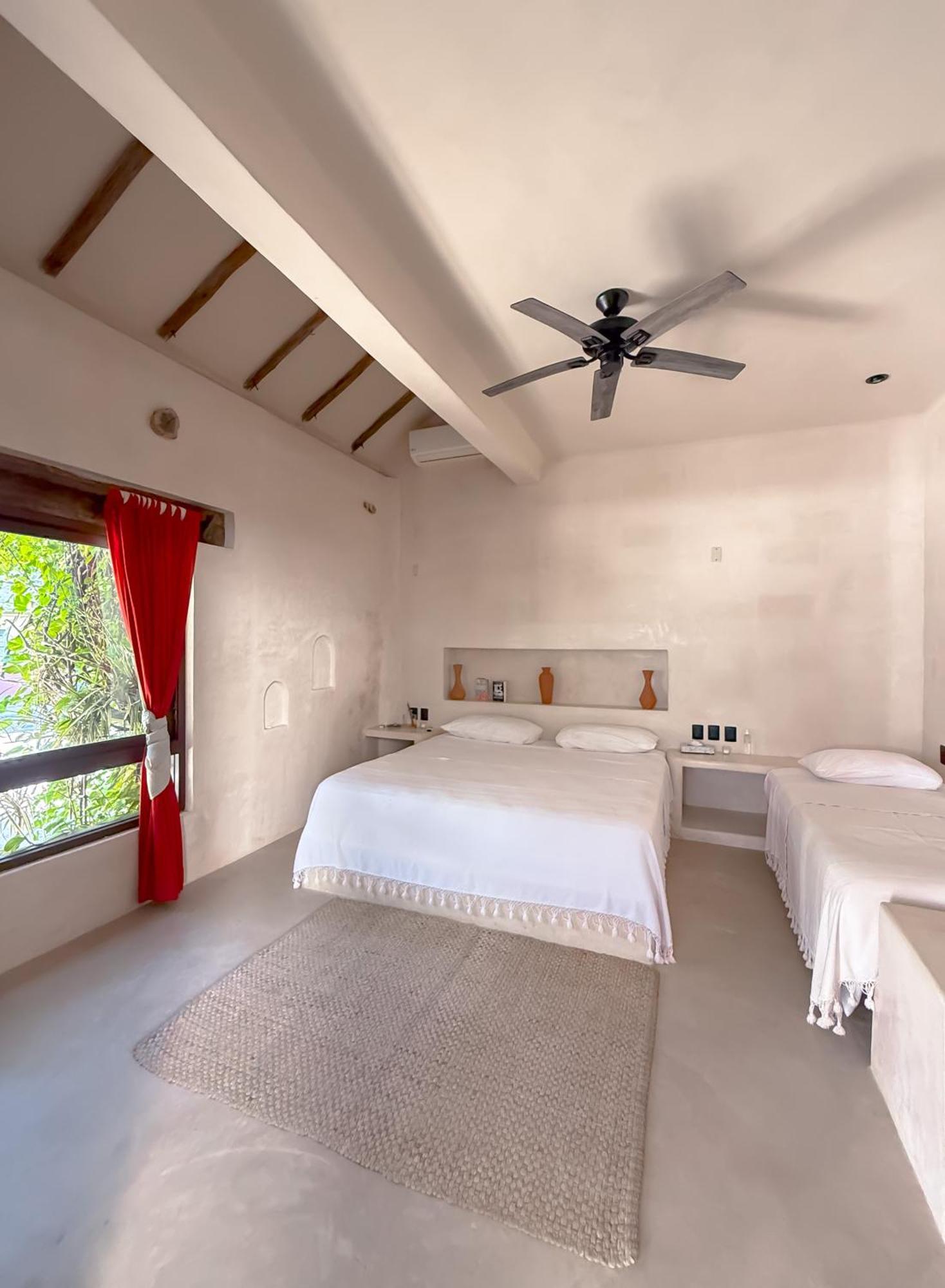 La Posada Del Sol Boutique Hotel تولوم الغرفة الصورة